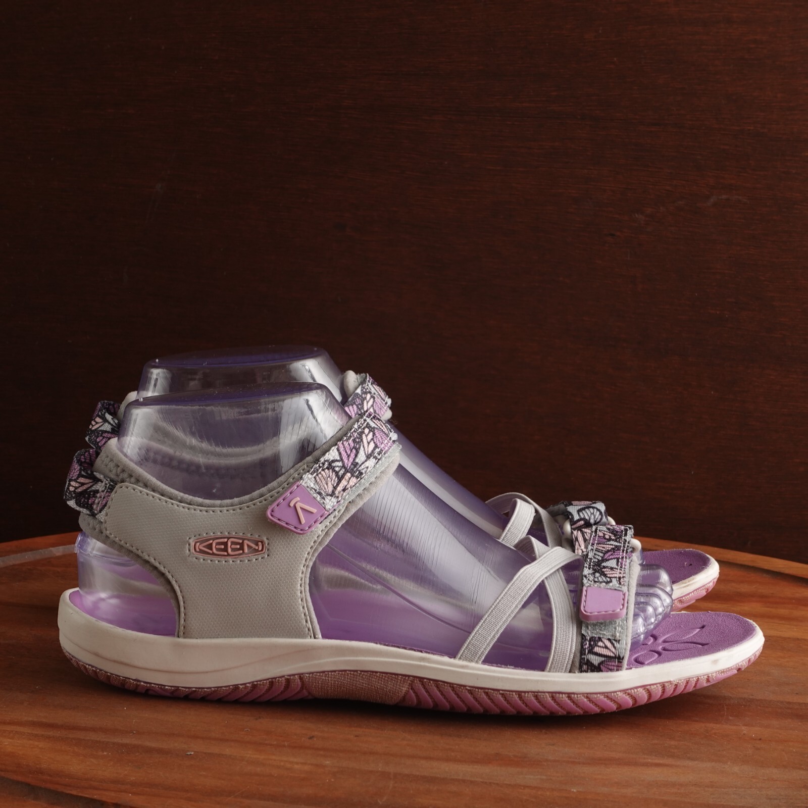 Sandali Keen giovani taglia 6 viola verano outdoor impermeabili scarpe estive basse