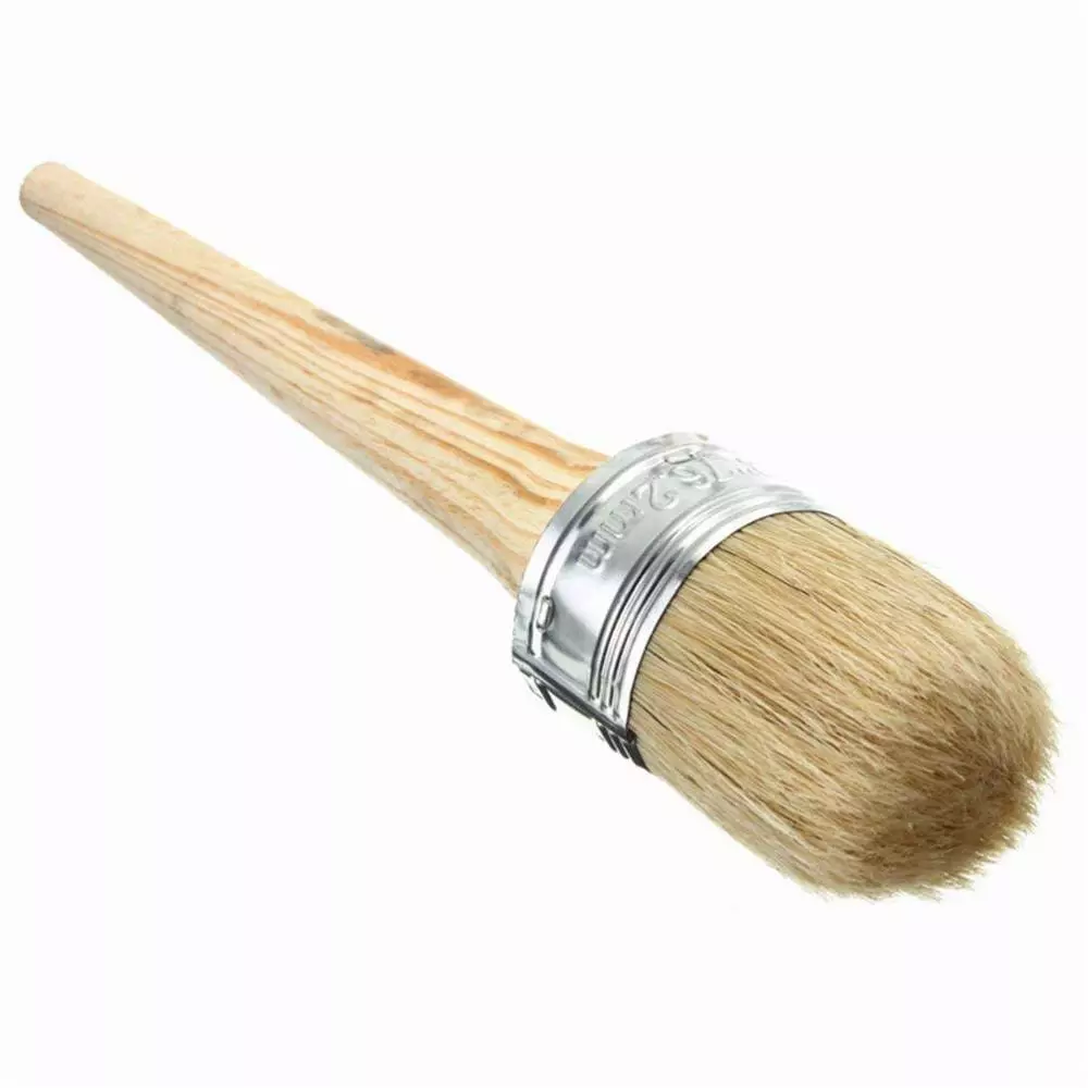 1 Pc Furniture Paint Brush round varnish brush Round Paint Brush Paint Wax