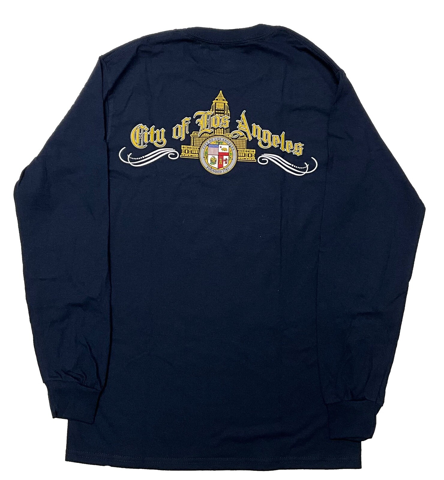 Los Angeles Navy XXL Long Sleeve Tee