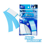 Walker Tape Ultra Hold Mini Adhesive Double Sided Wig Hair Extension Strips 72
