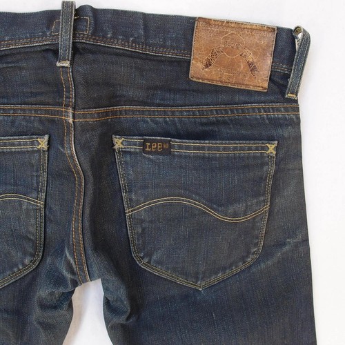 Womens Lee 101Z STRAIGHT Straight Blue Jeans W31 L32 Size 12 - Picture 4 of 8