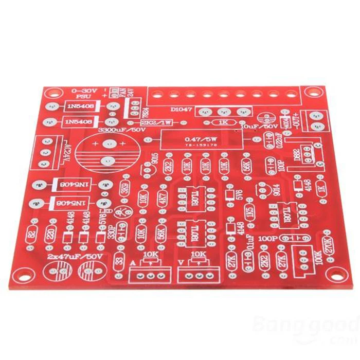 0-30V 2mA-3A Adjustable DC Regulated Power Supply DIY Kit Short w/ Protection - Image 3 of 3