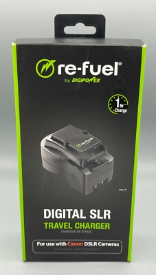 DIGIPOWER Re-Fuel RF-DSLR-500C Travel Charger for Canon DSLR Cameras
