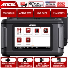 ANCEL MR500 OBD2 Scanner Read Codes Fit For Suzuki Marine Diagnostic Tool