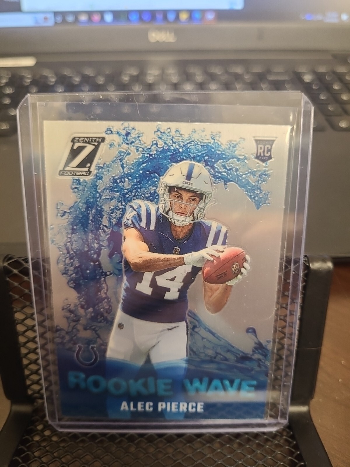 Alec Pierce [Rookie Wave](Rookie/RC) | 2022 Panini Zenith Football (No. RW-AP)