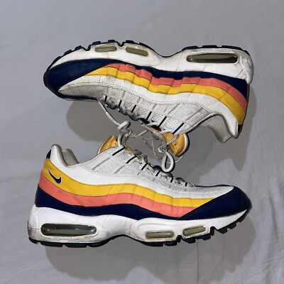 2007 Nike Air Max 95 Houston Astros OG Tart Mens Sz 12 White  display picture 3