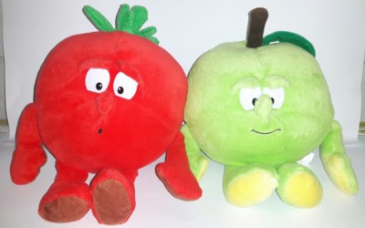 2 Vitamins Tomato Apple Plush Lidl L Goodness Gang Plush Penny Coop Fruit