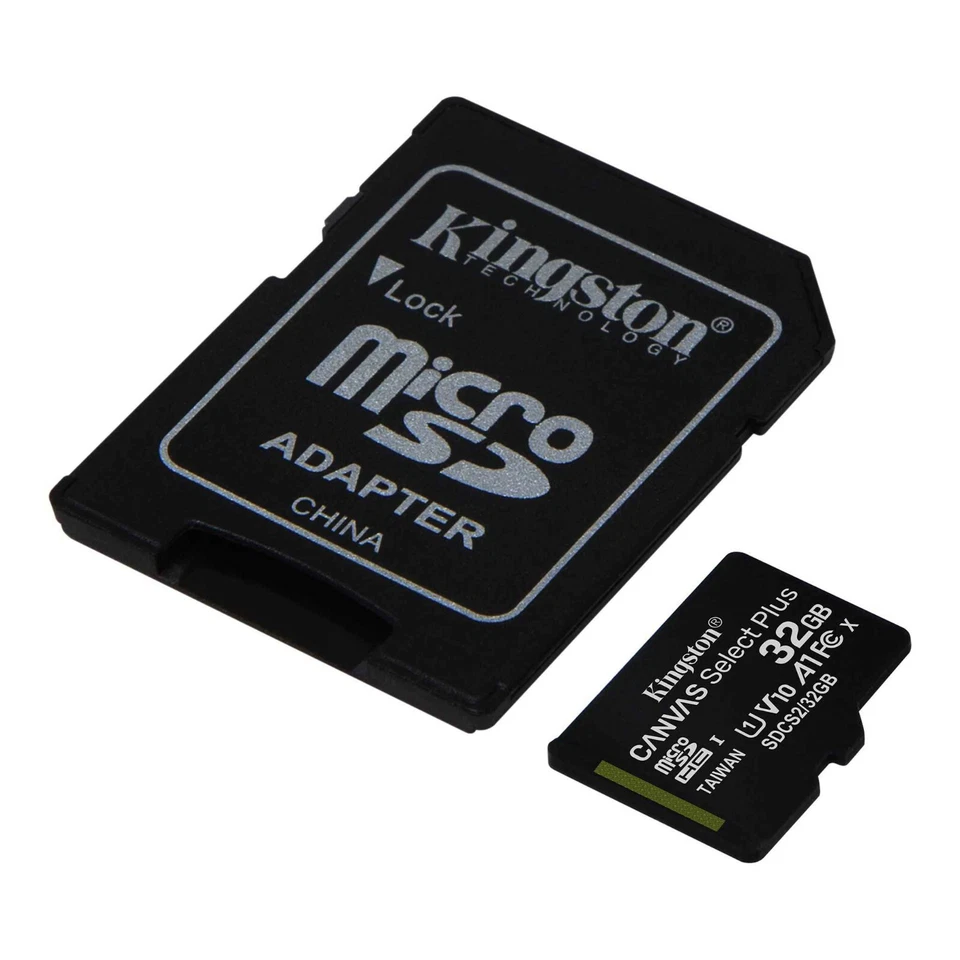 Kingston Micro SD Card 32GB 64GB 128GB 256GB Class 10 100MB/s TF Memory Card Lot - Image 3 of 4