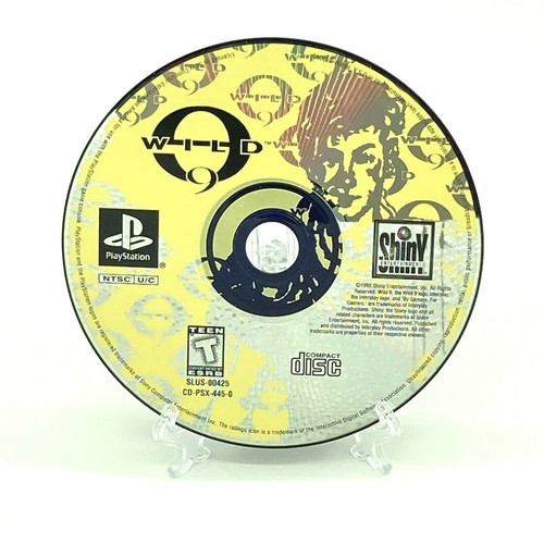 Wild 9 (1998) PlayStation 1 Game Disc Only Tested