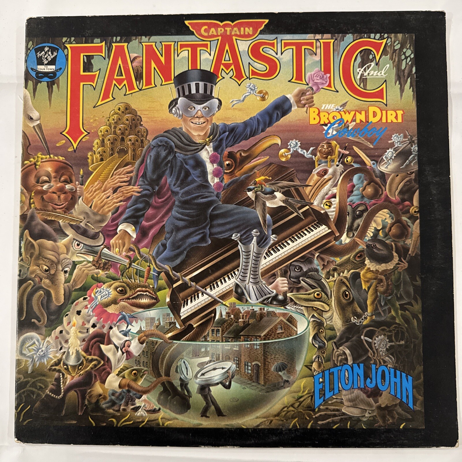 Captain Fantastic and the Brown Dirt Cowboy [2016 Remaster] by Elton John. VGC