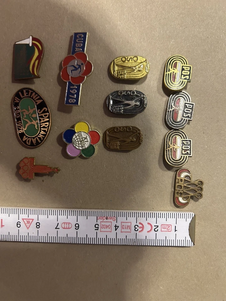 12 x Sports themed pins 1970-1980. Poland - Image 3 of 4