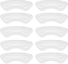 Heel Grips, Shoe Heel Inserts, Clear Heel Cushion Pads for Women Men Loose Shoes