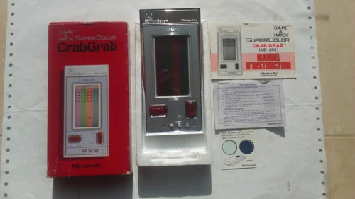 Game & Watch Crab Grab (+Boite, cale & notice JAP) Crabgrab