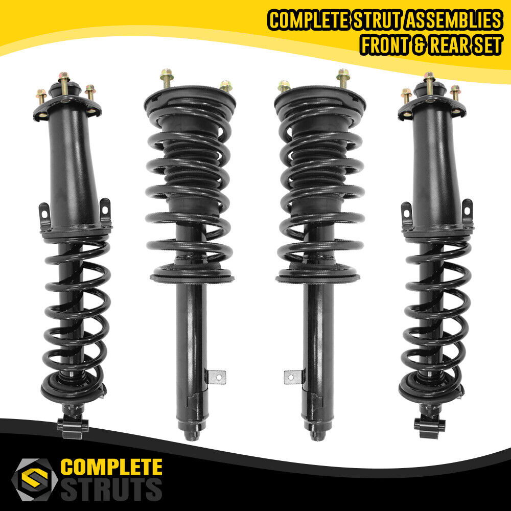 Front & Rear Complete Struts & Coil Springs for 2007-2011 Lexus