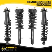 Front & Rear Complete Struts & Coil Springs for 2007-2011 Lexus GS350 AWD