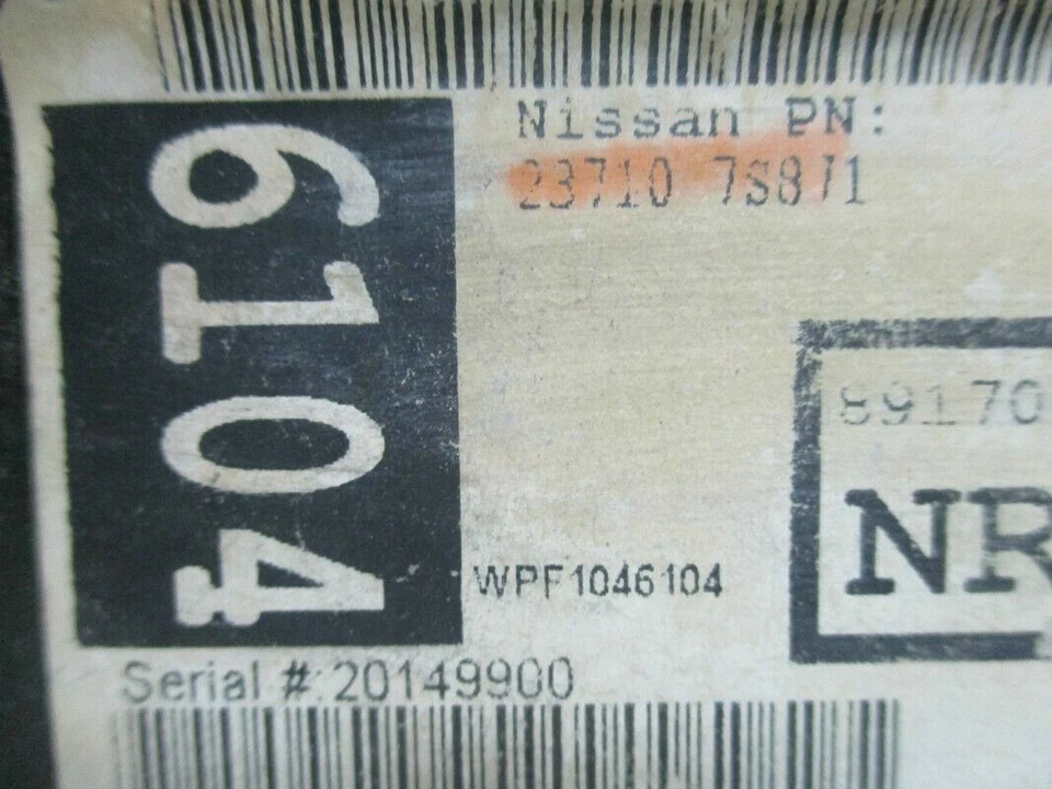 NY759-05 OEM 2004 NISSAN TITAN ARMADA ДВИГАТЕЛЬ УПРАВЛЕНИЯ КОМПЬЮТЕР МОДУЛЬ ПРОТЕСТИРОВАН - Изображение 3 из 4