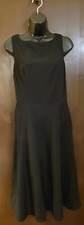 NWT Banana Republic Wool Classic Fit and Flair Little Black Dress Size 4