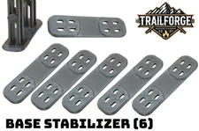 Trailforge 1/18 Scale RC Crawler Course Modules: 6x Base Stabilizer Footer