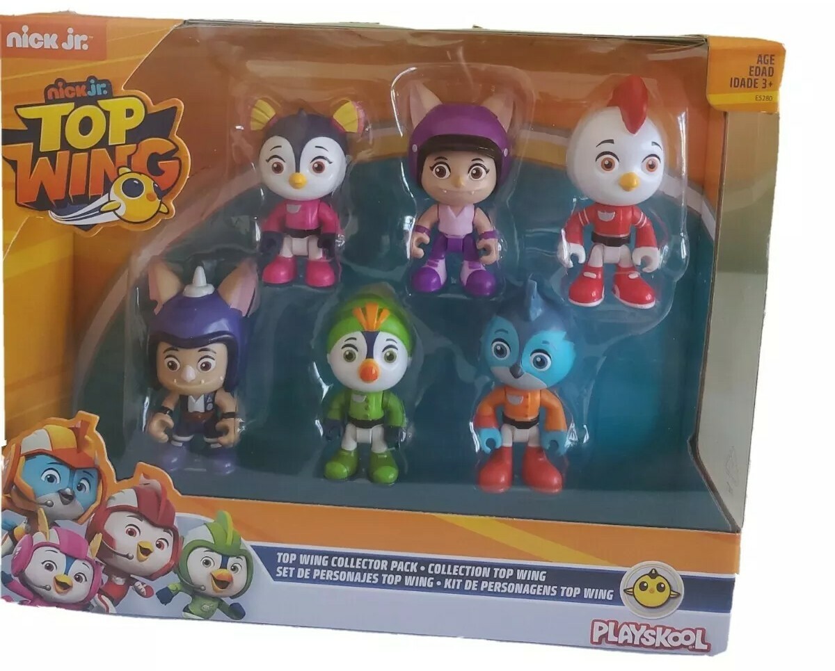 Nick Jr. Top Wing Pack 6 Fiqures. Toy for kids eBay