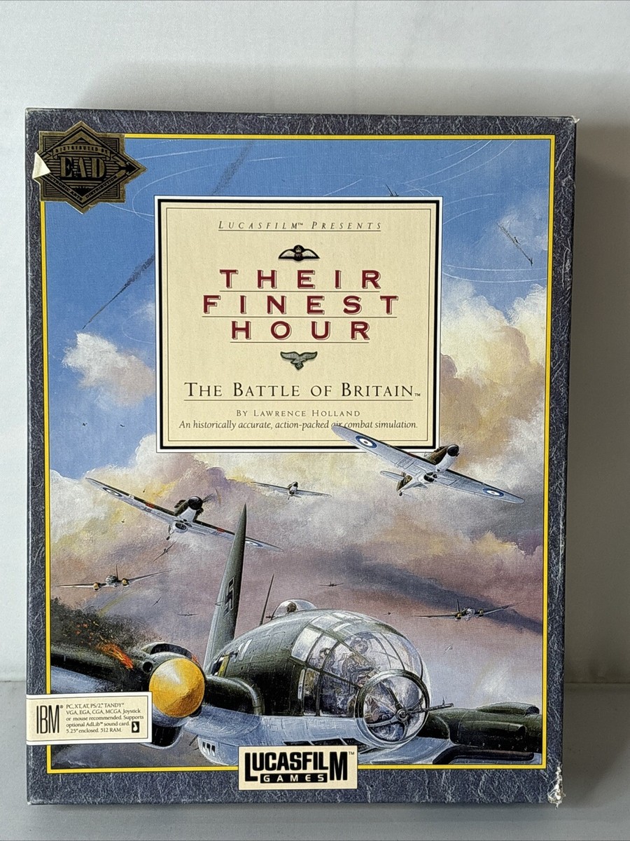 Their Finest Hour: The Battle Of Britain 1989 Lucasfilm Big