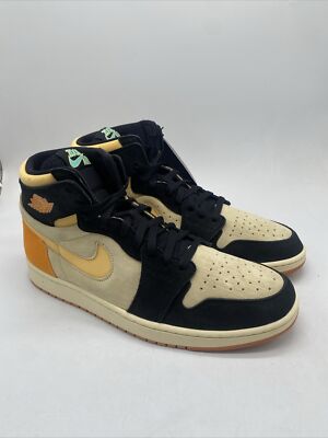 Jordan 1 High Zoom Comfort 2 Muslin Vivid Orange DV1307-100 Men s Size 13