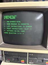 DSR Diversi-Dial Apple II 5.25" By Power User Software TESTED