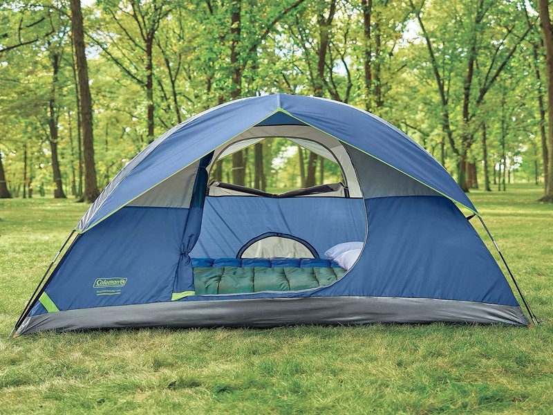 COLEMAN 4-PERSON SUNDOME DOME CAMPING TENT NAVY BRAND NEW IN BOX ULINE  S-26466