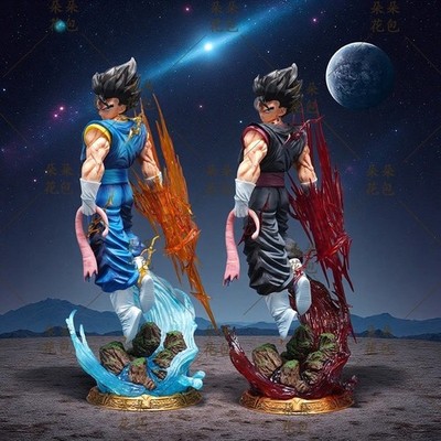 Dragon Ball Vegetto Fusion Goku Vegeta Figur 38cm 3 Köpfe Sammlermodell