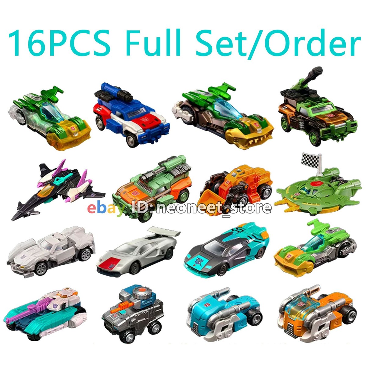 Blokees Transformers 1/64 Car Model Blind Box Wheels Model Kit