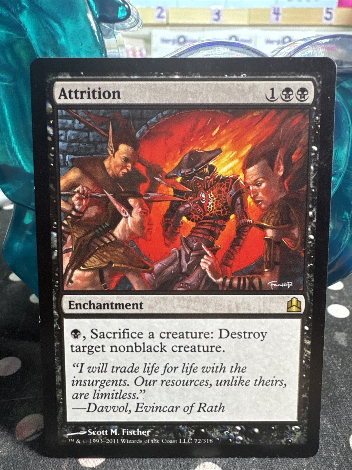 Attrition #72 (NM) Commander CMD Magic MTG