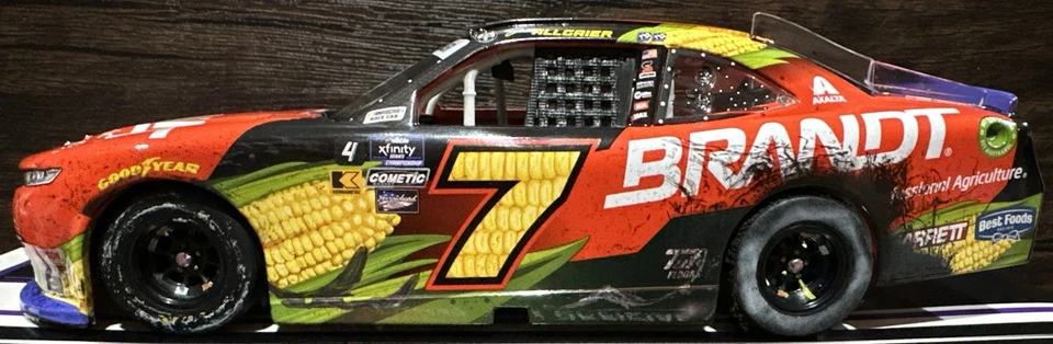 2024 Justin Allgaier Autographed Brandt Champion Phoenix Raced 1/24 Nascar - Image 2 of 4