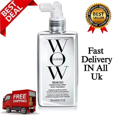 COLOR WOW Dream Coat Supernatural Spray Moisture Resistant Cloak 200ml UK