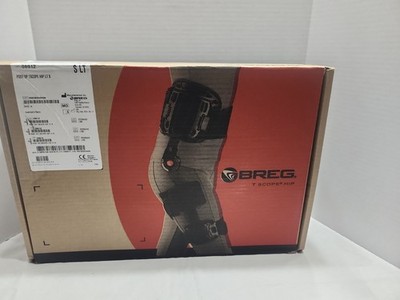 Breg T Scope Hip Post-Op Brace. In Box. Left Leg Size Small 24''-31'' Instructions