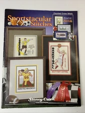 Sportstacular Stitches Stony Creek Counted Cross Stitch Book 357 Patterns