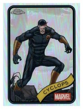 2025 Topps Chrome Marvel #107 Cyclops Topps Refractor