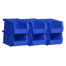  30210 AkroBins Plastic Storage Bins, Space-Saving Stackable Bins for Garage, 