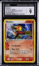 2006 POKEMON EX HOLON PHANTOMS-REVERSE HOLO #20/110 BLAZIKEN CGC 9 on eBay