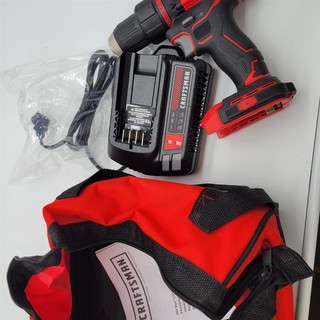 CRAFTSMAN V20 Cordless Drill/Driver Kit 1/2 inch Charger Included (CMCD710C2)