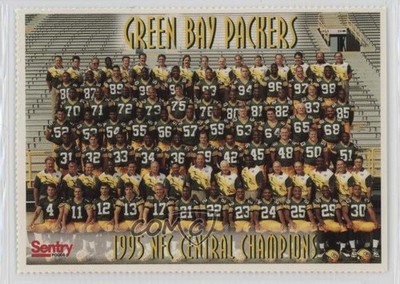 1996 Sentry Foods Green Bay Packers Sheet Singles Team Photo 0q3