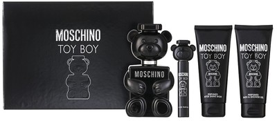 Moschino Toy Boy EDP Set 100ml + 10ml + 100ml Duschgel + 100ml AS Balm OVP NEU