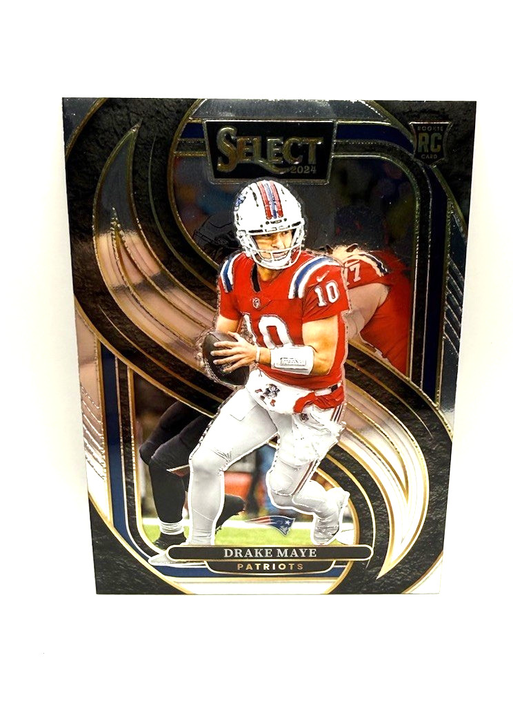 2024 Panini Select Drake Maye #113 Premier Rookie RC Patriots