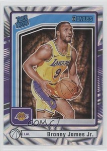 2024-25 Panini Donruss Rated Rookie Wedges Bronny James Jr #243 Rookie RC