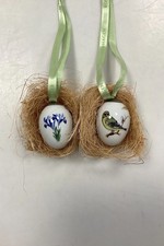 Royal Copenhagen Easter eggs - Iris and Green Iris 2010