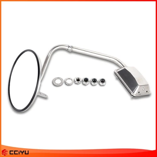 TOP TOW Mirror RH Manual ASSEMBLY stainless steel 8" Round