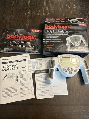 Omron Body Logic HBF-306 Body Fat Analyzer BMI Monitor Tested Complete Open Box