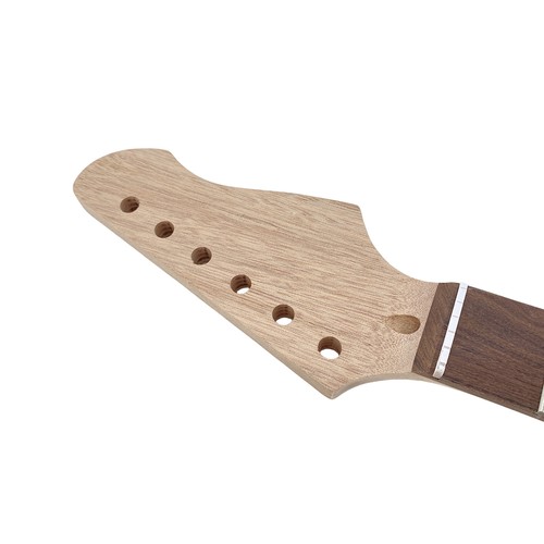 22 Frets Guitar Neck Mahogany Rosewood Fretboard Bolt on For Guitar Parts - Picture 7 of 15