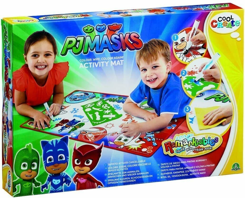 Cool Create Remarkables PJ Masks Activity Mat Brand New