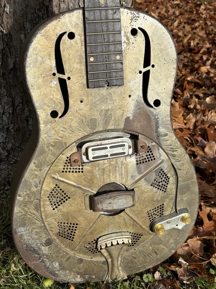 Guitarra National Duolian de 1930 intacta como se encuentra rara Foto 2 de 4