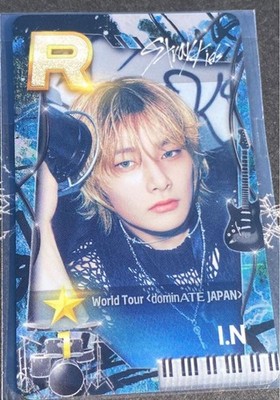 Stray Kids I.N dominATE Japan Real Card Limited Event JYPnation