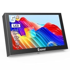 Eyoyo 5" Mini Portable Monitor 800x480 HDMI VGA BNC AV Security Camera Display